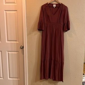 Knox Rose red maxi dress S